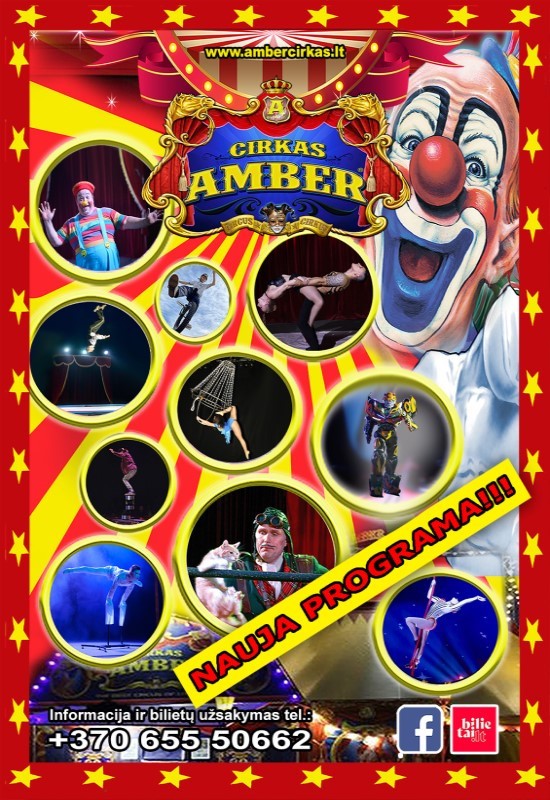 Pirkt biļetes AMBER CIRKAS | Kaunas Kaunas, AMBER CIRKAS | Kaunas Aprīlis 28