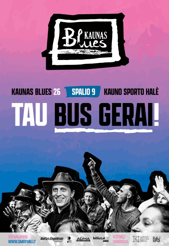 Pirkti bilietus Festivalis Kaunas Blues Kaunas, Kauno sporto halė Spalis 09