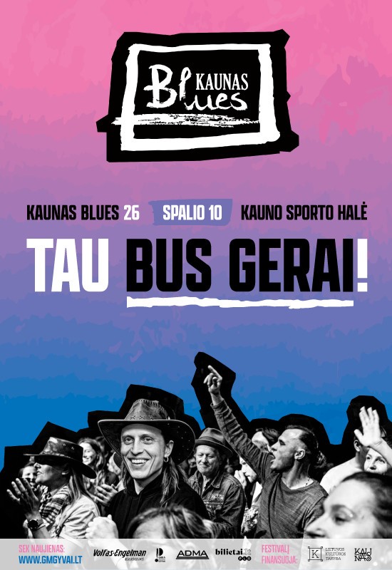 Pirkti bilietus Festivalis Kaunas Blues Kaunas, Kauno sporto halė Spalis 10
