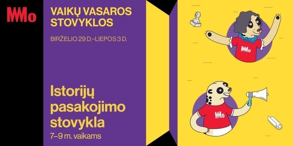 Pirkti bilietus Istorijų pasakojimo stovykla 7–9 m. vaikams MO muziejuje Vilnius, MO muziejus Birželis 29