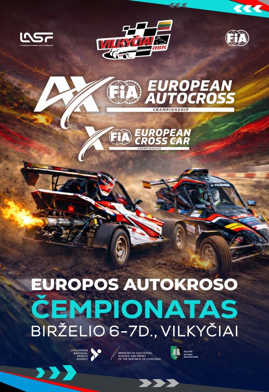 Pirkti bilietus FIA Europos autokroso ir Cross Car čempionatas Vilkyčiuose Šilutė, Vilkyčių automobilių sporto trasa Birželis 06-07