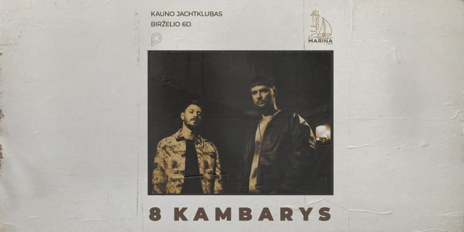 Pirkti bilietus Marina Live: 8 Kambarys Kaunas, Kauno „Žalgirio“ jachtklubas Birželis 06
