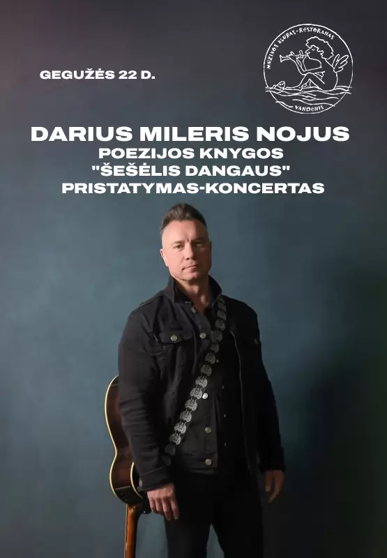 Pirkti bilietus Darius Mileris Nojus: poezijos knygos 