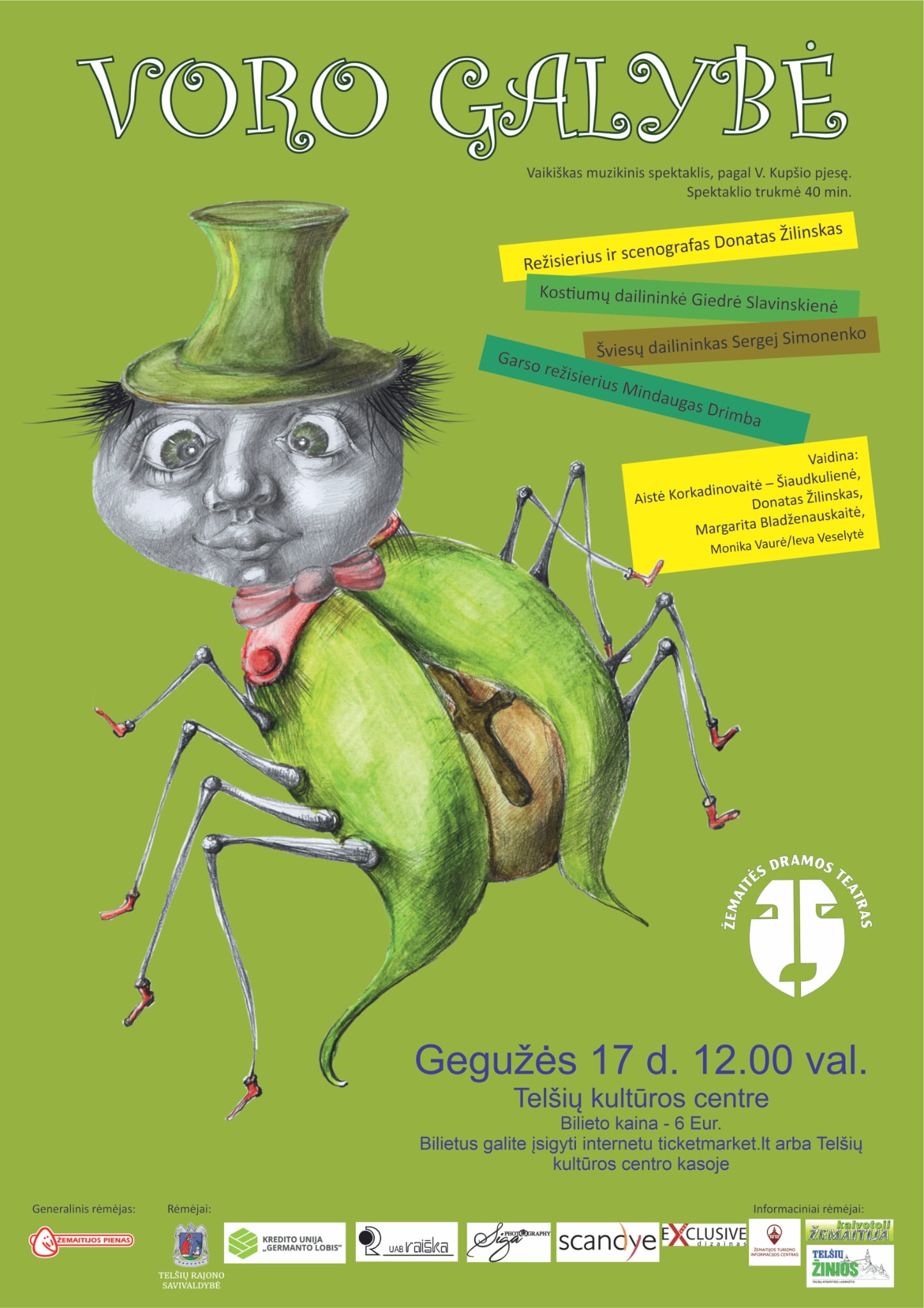 Pirkti bilietus Vaikiškas muzikinis spektaklis 