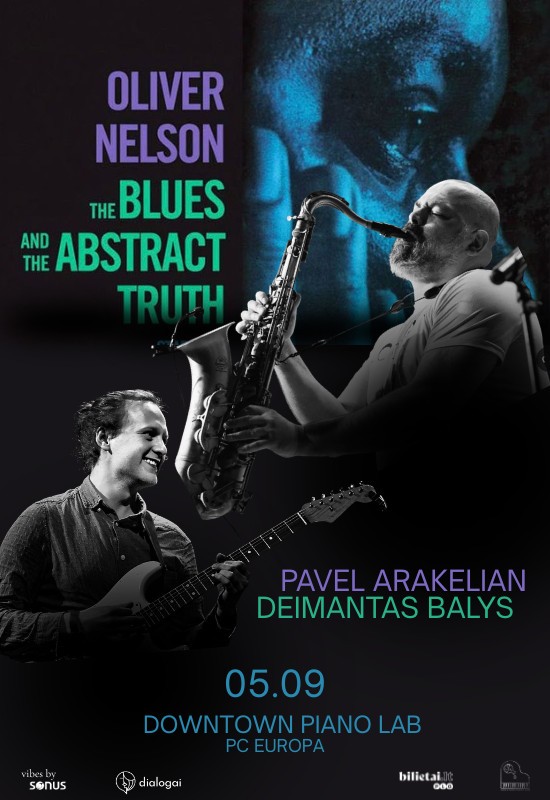 Pirkti bilietus The Blues and The Abstract | Deimantas Balys ir Pavel Arakelian Vilnius, Downtown Piano Lab, PC Europa Gegužė 09