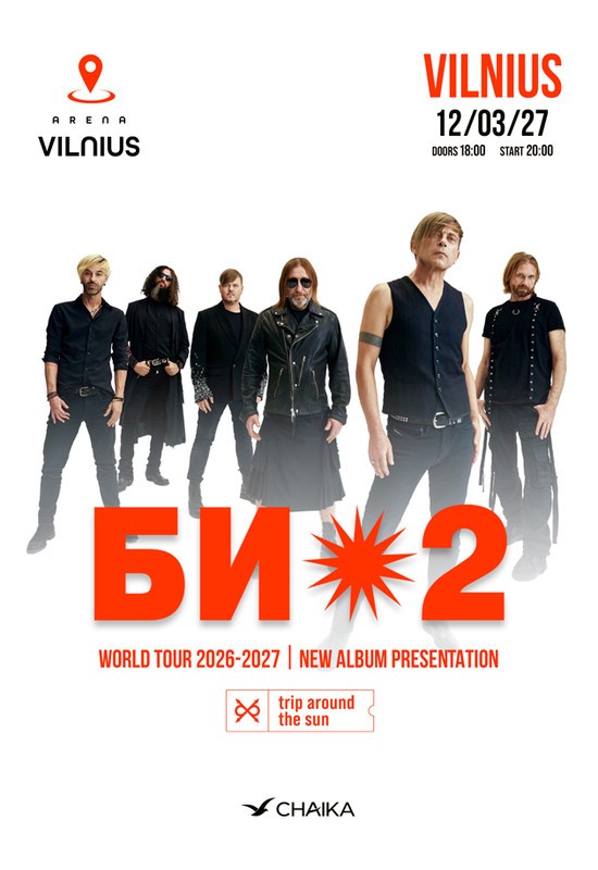 Pirkti bilietus BI-2 Vilnius, Arena Vilnius Kovas 12