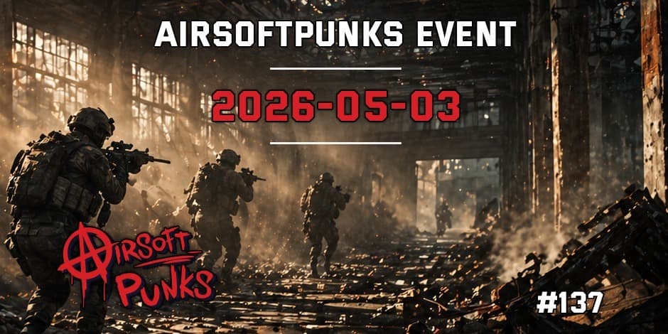 Pirkti bilietus AirsoftPunks Event #137 Vilnius, Airsoft Punks Gegužė 03