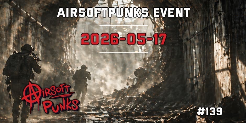Pirkti bilietus AirsoftPunks Event #139 Vilnius, Airsoft Punks Gegužė 17