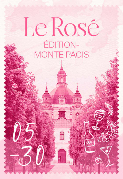 Pirkti bilietus LE ROSÉ EDITION-MONTE PACIS Kaunas, Svetingumo kompleksas „Monte Pacis“ Gegužė 30