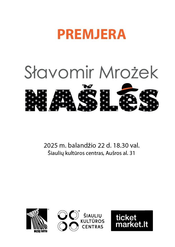 Pirkti bilietus Šiaulių kultūros centro mėgėjų teatro ,,Durys“ spektaklio premjera „Našlės“ pagal S. Mrožeko Panevėžys, Aukštaitijos siaurojo geležinkelio Panevėžio depas Balandis 22