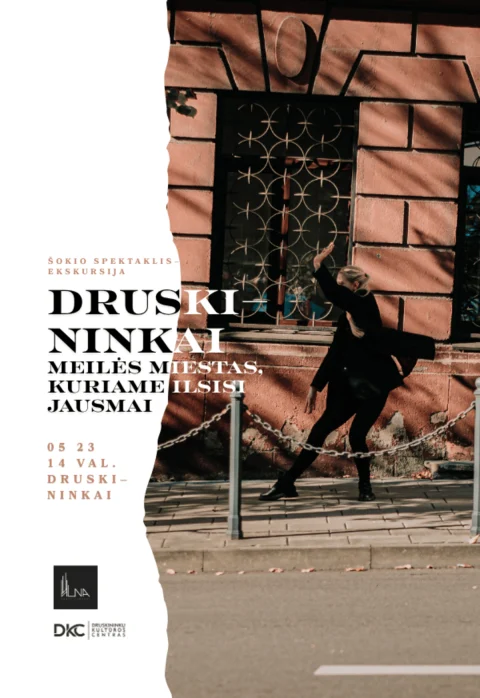 Pirkti bilietus ŠOKIO SPEKTAKLIS – EKSKURSIJA „DRUSKININKAI. MEILĖS MIESTAS, KURIAME ILSISI JAUSMAI“ Druskininkai, Grožio šaltinis Gegužė 23