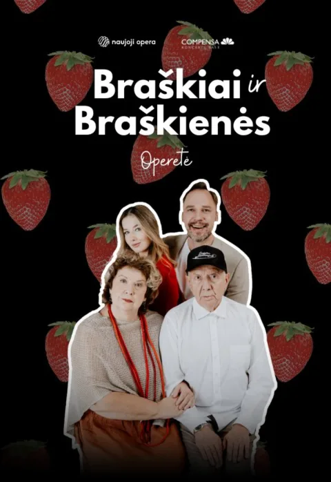 Pirkti bilietus OPERETĖ „BRAŠKIAI IR BRAŠKIENĖS“ Vilnius, COMPENSA koncertų salė Spalis 24