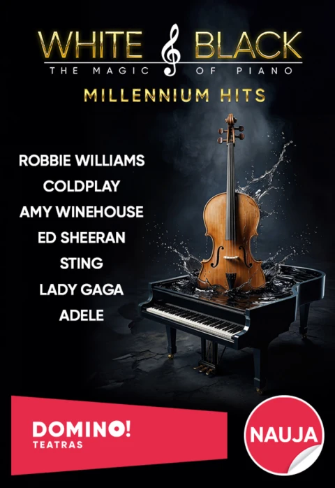 Pirkti bilietus WHITE & BLACK. Millennium Hits (live show) Vilnius, Šv. Kotrynos bažnyčia Vasaris 27