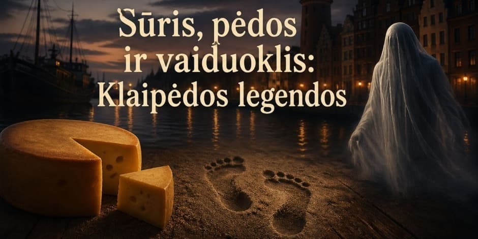 Pirkti bilietus Edukacija ,,Sūris, vaiduoklis, pėdos: Klaipėdos legendos