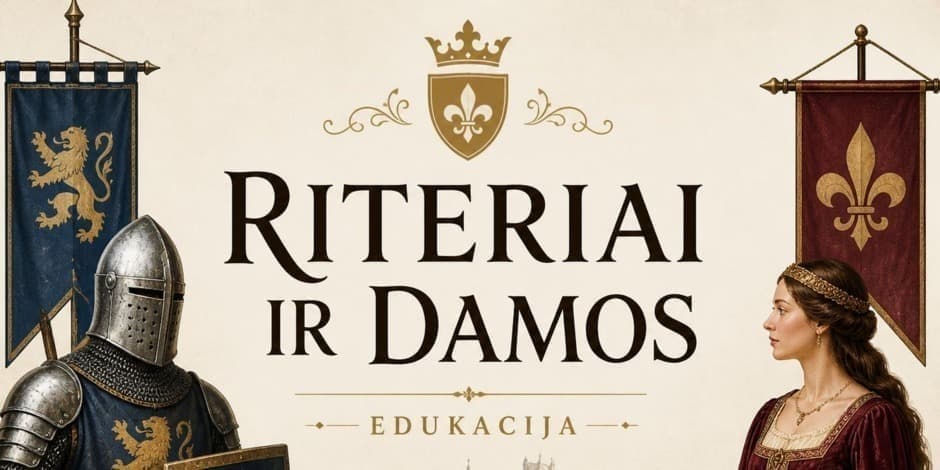 Pirkti bilietus Edukacija ,,Riteriai ir damos“ Klaipėda, Klaipėdos Kultūros fabrikas Gegužė 23