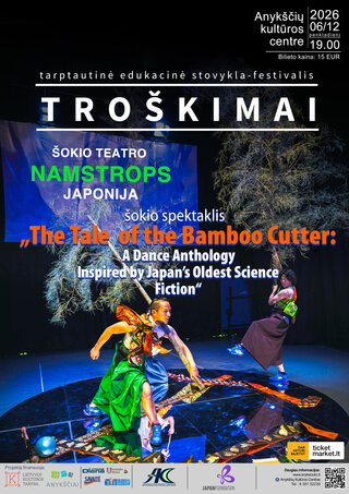 Pirkti bilietus Šokio teatro Nam strops (Japonija) šokio spektaklis