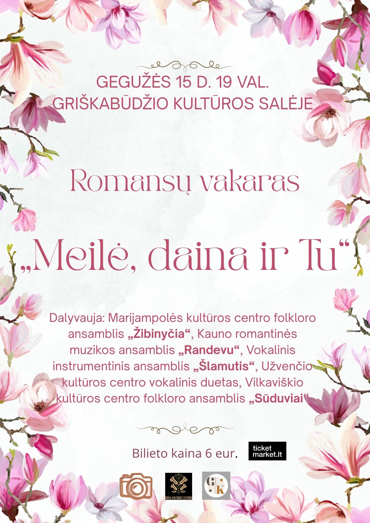 Pirkti bilietus Romansų vakaras 