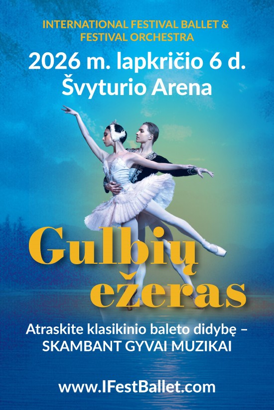 Pirkti bilietus Gulbių ežeras | Vilnius Vilnius, COMPENSA koncertų salė Lapkritis 10