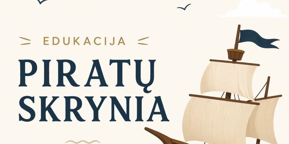 Pirkti bilietus Edukacija ,,Piratų skrynia