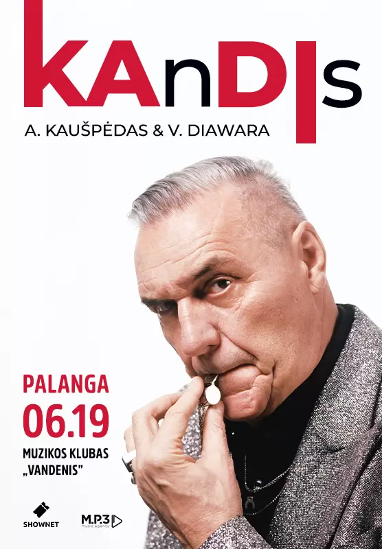 Pirkti bilietus KAnDIs | A. Kaušpėdas ir V. Diawara | Palanga Palanga, Muzikos klubas Vandenis Birželis 19