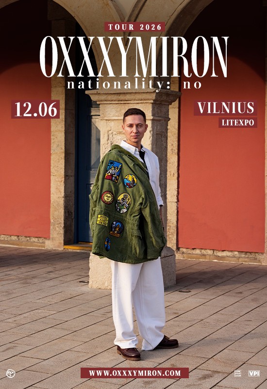 Pirkti bilietus Oxxxymiron Tour 2026 | 