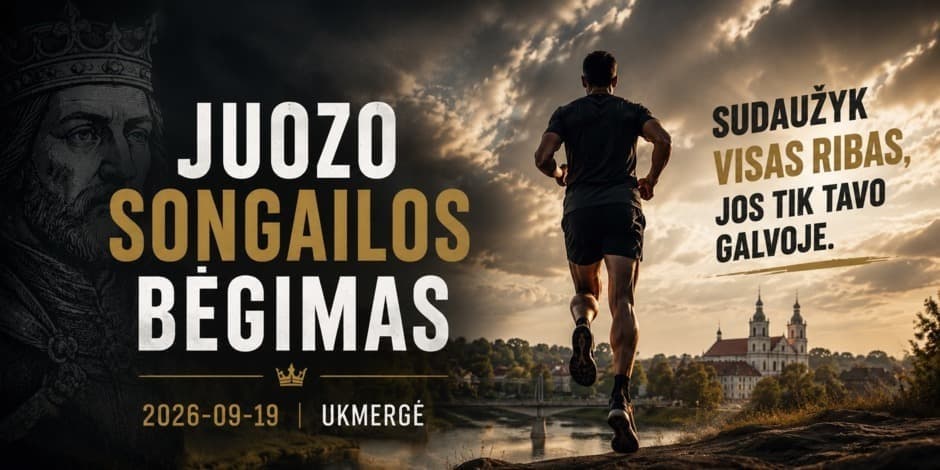 Pirkti bilietus Juozo Songailosbėgimas 2026 Ukmergė, Ukmergės miesto stadionas Rugsėjis 19