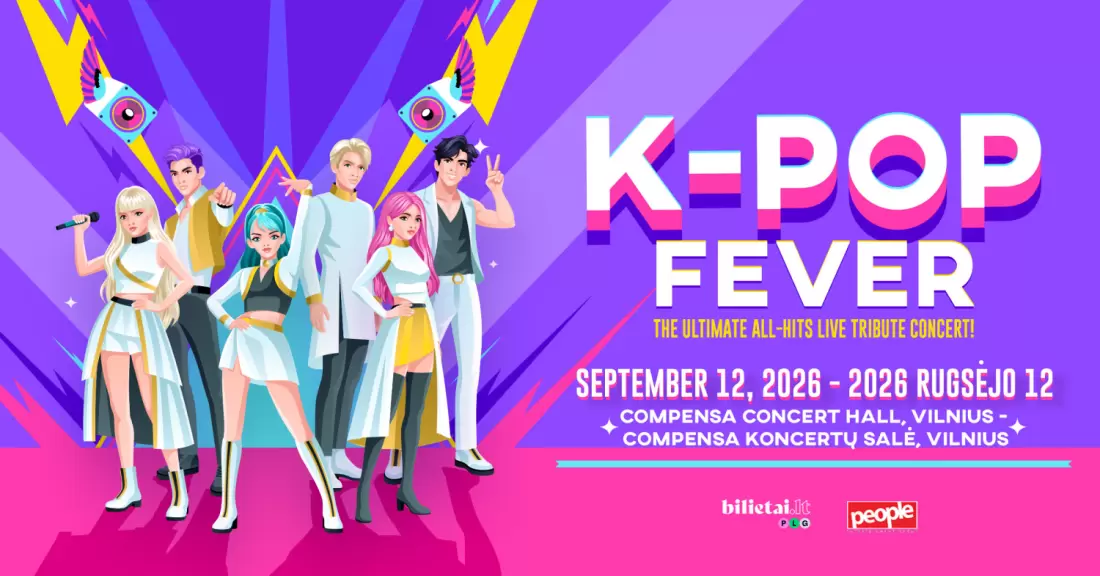 Pirkti bilietus K-POP FEVER Vilnius, COMPENSA koncertų salė Rugsėjis 12