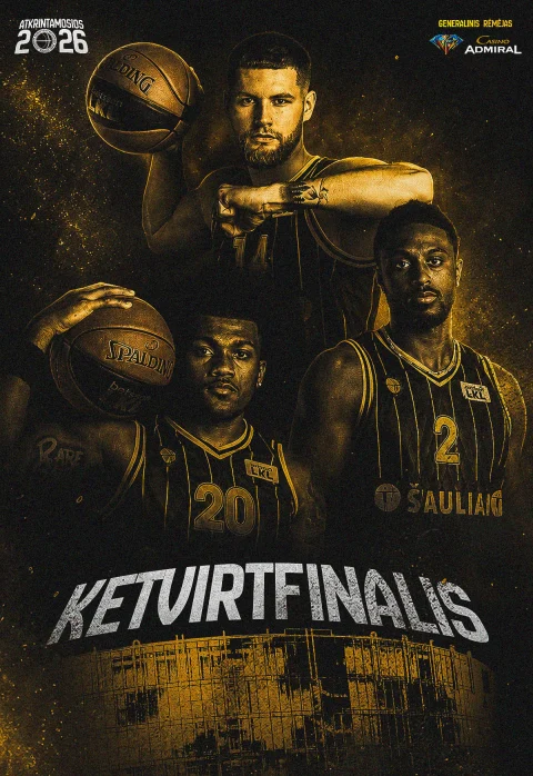 Pirkti bilietus LKL ketvirtfinalis: „Šiauliai“ – „Lietkabelis“ Šiauliai, Šiaulių arena Gegužė 20