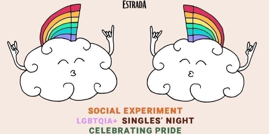 Pirkti bilietus LGBTQIA+ SINGLES' NIGHT by Social Experiment Vilnius, Estradà Birželis 03
