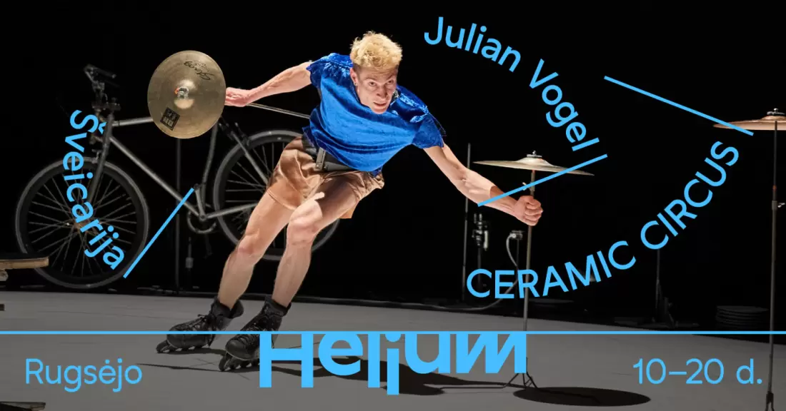 Pirkti bilietus CERAMIC CIRCUS | Julian Vogel (Šveicarija) Vilnius, MENŲ SPAUSTUVĖ Rugsėjis 13