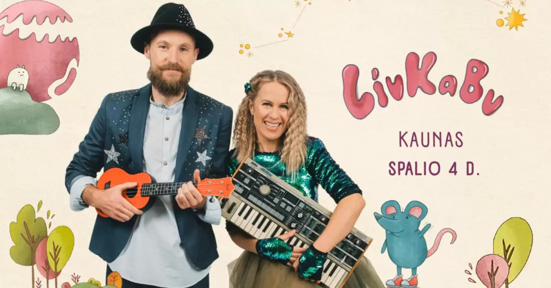 Pirkti bilietus LIUKABU | Kosminė dėlionė | Kaunas Kaunas, KKC / Kauno Kultūros Centras Spalis 04