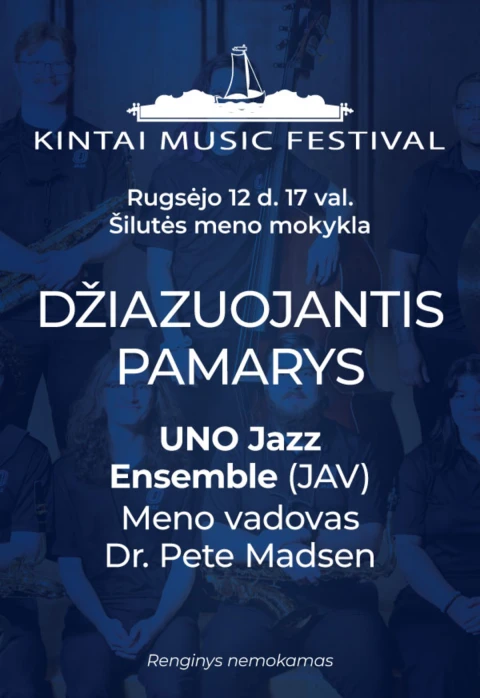 Buy tickets Kintų muzikos festivalis. DŽIAZUOJANTIS PAMARYS Šilutė, Šilutės meno mokykla September 12