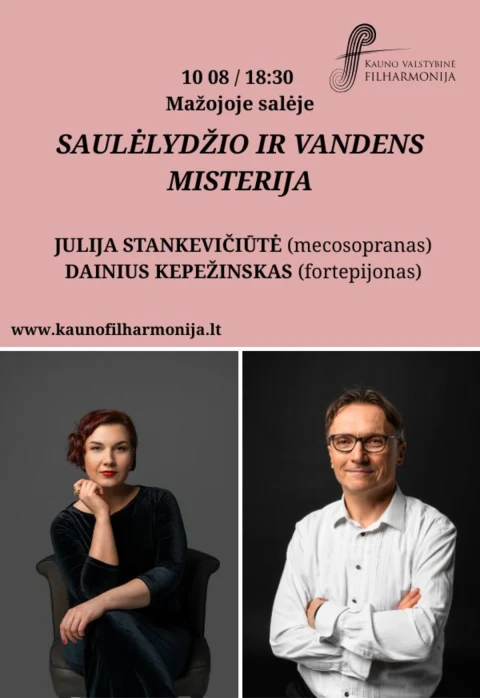 Pirkti bilietus SAULĖLYDŽIO IR VANDENS MISTERIJA Kaunas, Kauno valstybinė filharmonija Spalis 08