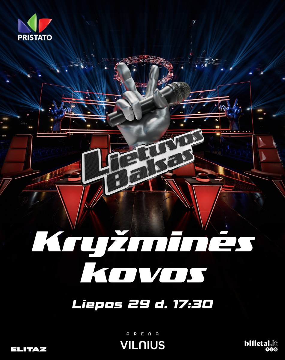 Pirkti bilietus Lietuvos Balsas - KRYŽMINĖS KOVOS Vilnius, Stage Lite studija Liepa 29