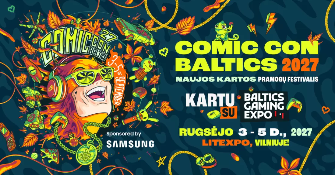 Pirkti bilietus PENKTADIENIO BILIETAS (vienos dienos) / FRIDAY TICKET (valid for one day) Vilnius, Lietuvos parodų ir kongresų centras LITEXPO 2027 Rugsėjis 03