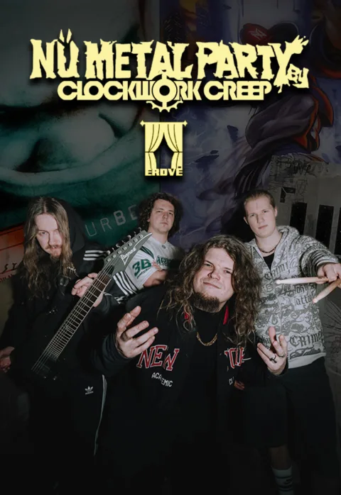 Pirkti bilietus Nu Metal Party su Clockwork Creep Kaunas, Erdvė Birželis 27