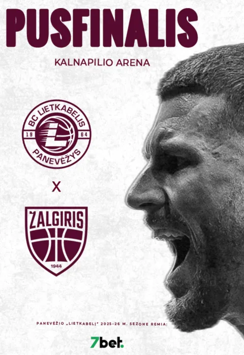 Pirkti bilietus LKL rungtynės: Panevėžio „Lietkabelis“ – Kauno „Žalgiris“ Panevėžys, Kalnapilio arena Gegužė 28