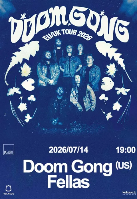 Pirkti bilietus DOOM GONG (USA) + Fellas koncertas Vilnius, Kirtimų kultūros centras Liepa 14