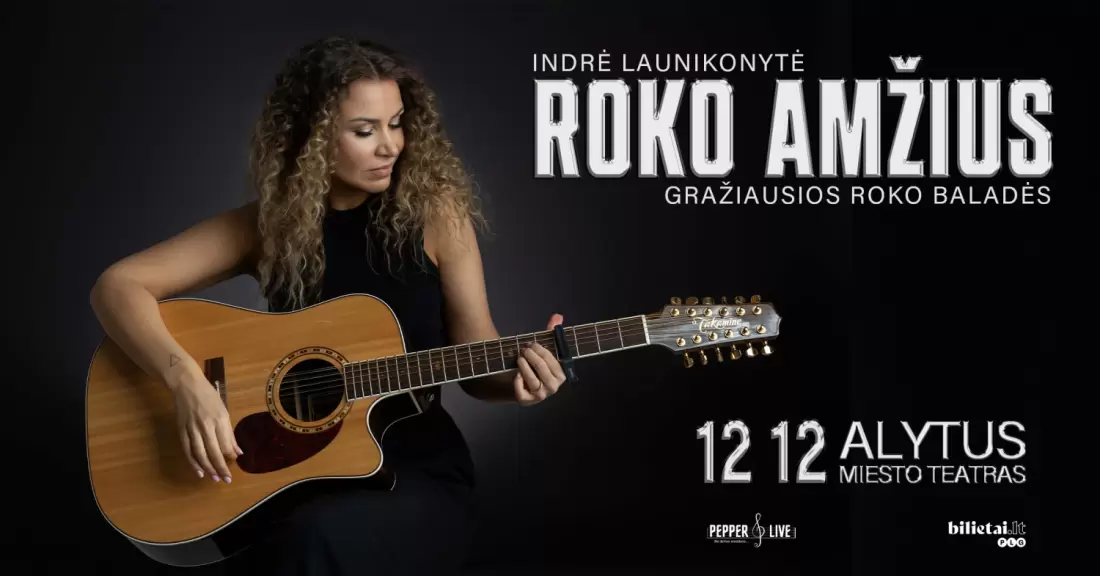 Pirkti bilietus Roko amžius: gražiausios baladės | Alytus Alytus, Alytaus miesto teatras Gruodis 12