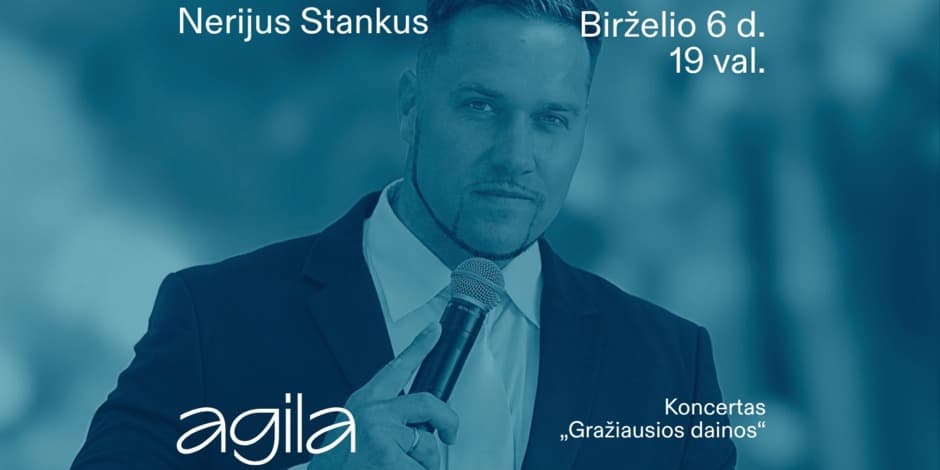 Pirkti bilietus Nerijaus Stankaus koncertas „Gražiausios dainos