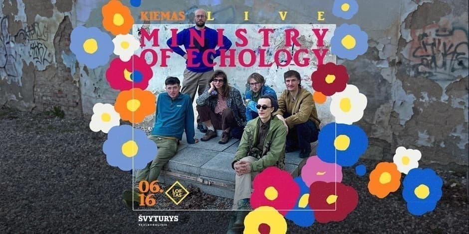 Buy tickets Kiemas LIVE | Ministry of Echology Vilnius, Menų fabrikas LOFTAS June 16