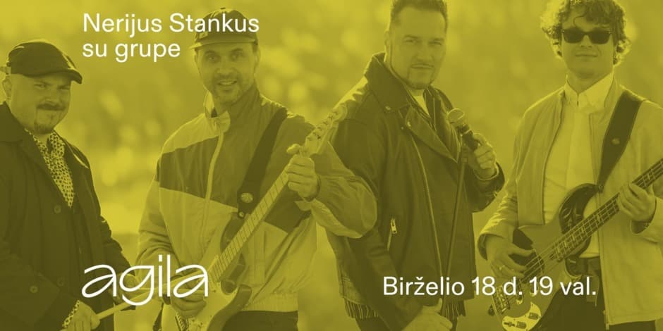 Pirkti bilietus Nerijaus Stankaus ir grupės „Mėnulis dažnis M30Hz
