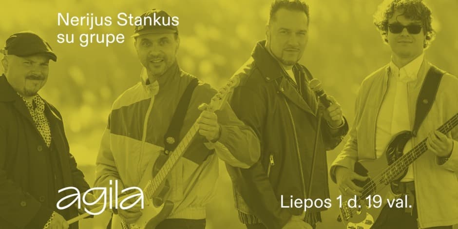 Pirkti bilietus Nerijaus Stankaus ir grupės „Mėnulis dažnis M30Hz