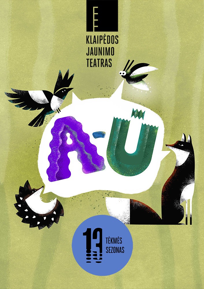 Buy tickets Klaipėdos jaunimo teatras | muzikinis spektaklis kūdikiams A-Ū! Klaipėda, Klaipėdos Kultūros fabrikas October 09