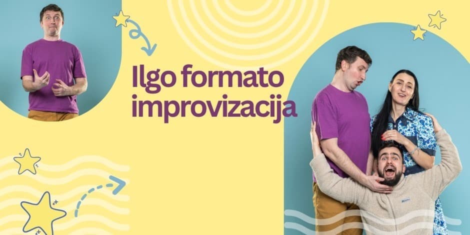 Pirkti bilietus Improvizuotų spektaklių atlikimo dirbtuvės (Vilnius) Vilnius, Meno erdvės VILEIŠIO18 Birželis 14