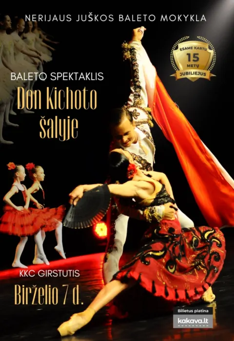 Pirkti bilietus Spektaklis „Don Kichoto šalyje“ Kaunas, Kauno kultūros centro Girstučio padalinys Birželis 07