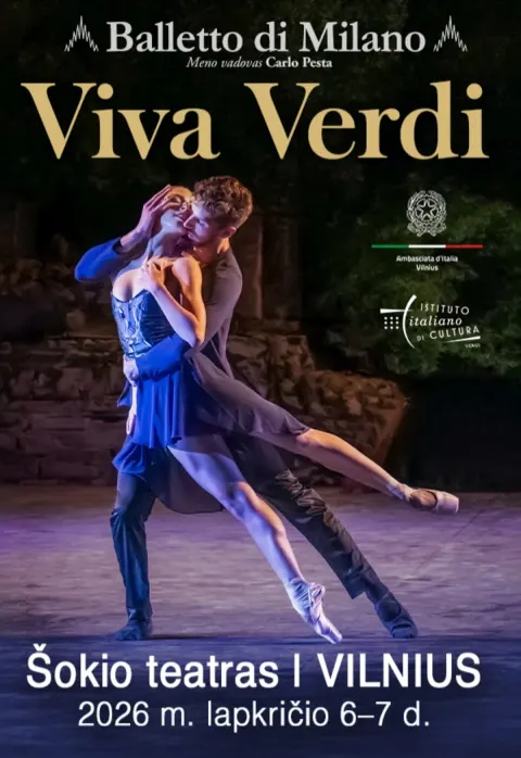 Pirkti bilietus VIVA VERDI Vilnius, Šokio teatras Lapkritis 06