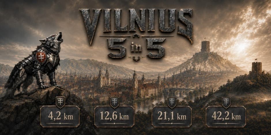 Pirkti bilietus Vilnius 5 in 5 Vilnius, Vingio parkas Birželis 02