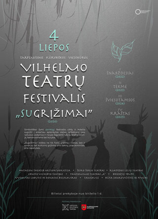 Pirkti bilietus Vilhelmo teatrų festivalis „Sugrįžimai“ Priekulė, Priekulės Turgaus aikštė (Turgaus g.4) Liepa 04