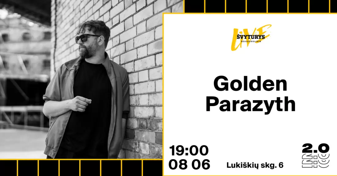 Pirkti bilietus Golden Parazyth - Lukiškių kalėjimas 2.0 Vilnius, Lukiškių kalėjimas 2.0 Rugpjūtis 06